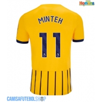 Camisa de time de futebol Brighton Yankuba Minteh #11 Replicas 3º Equipamento 2025-26 Manga Curta